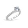 Nina 18K White Gold Engagement Ring