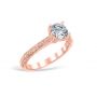 Nina 14K Rose Gold Engagement Ring