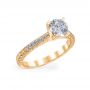 Karly 14K Yellow Gold Engagement Ring