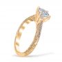 Karly 14K Yellow Gold Engagement Ring