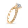 Elinor 14K Yellow Gold Engagement Ring