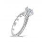 Tara 18K White Gold Engagement Ring