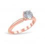 Judith 14K Rose Gold Engagement Ring