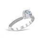 Rosalina 14K White Gold Engagement Ring