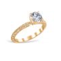 Gwen 18K Yellow Gold Engagement Ring