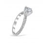 Gwen 18K White Gold Engagement Ring