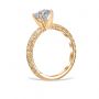 Gwen 14K Yellow Gold Engagement Ring