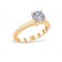 Chelsea 18K Yellow Gold Engagement Ring