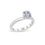 Elsa 18K White Gold Engagement Ring