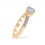 Dora 14K Yellow Gold Engagement Ring