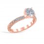 Bethany 14K Rose Gold Engagement Ring