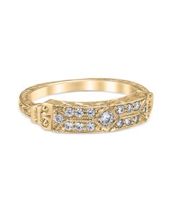 The Whitehouse Wedding Ring 18K Yellow Gold