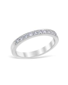 Heritage Pavé 0.33 ctw Wedding Ring Platinum