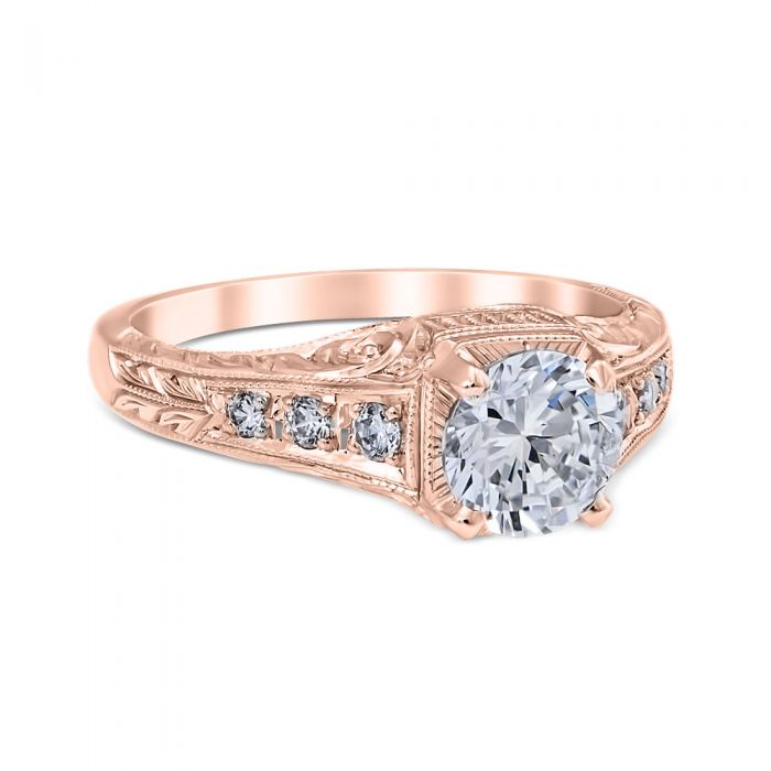 Catarina 14K Rose Gold Engagement Ring