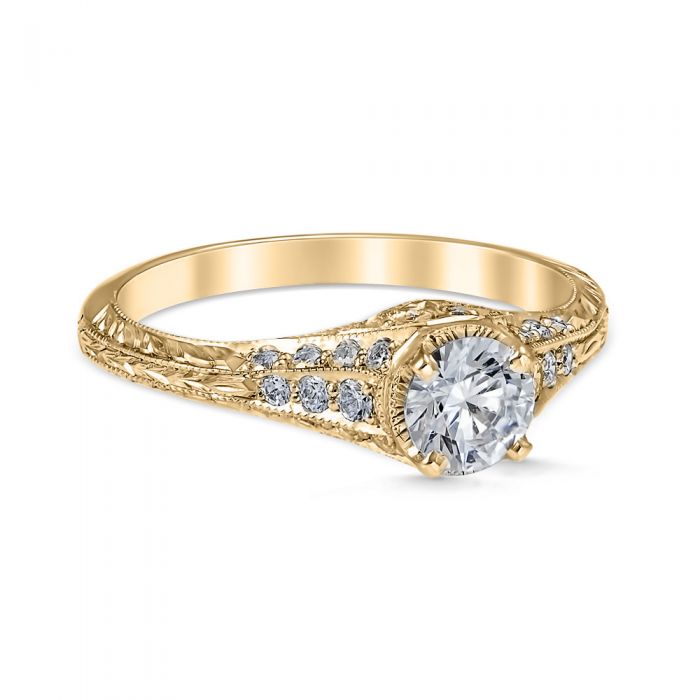 Emilia 14K Yellow Gold Engagement Ring