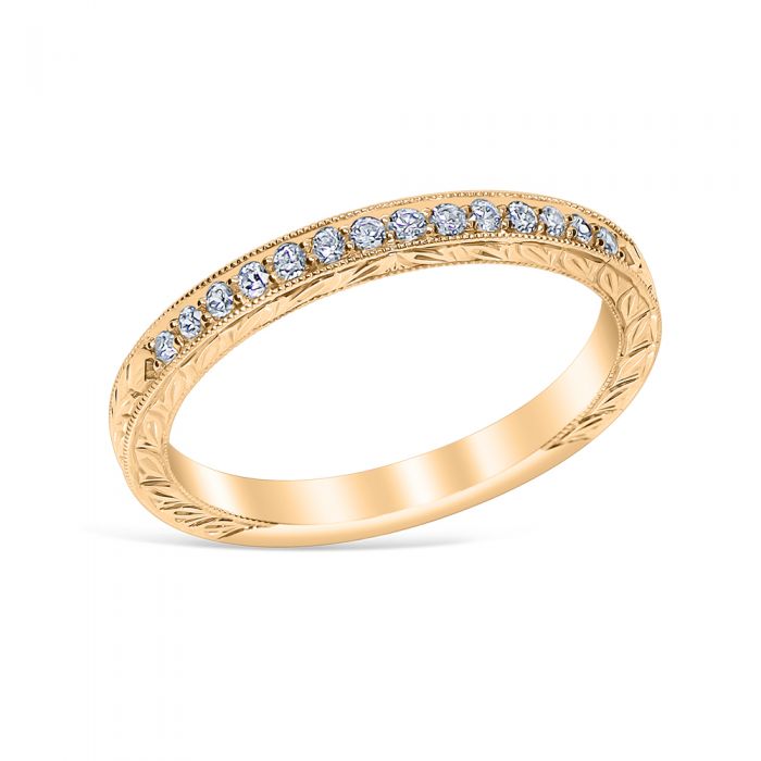 Sussana Wedding Ring 14K Yellow Gold