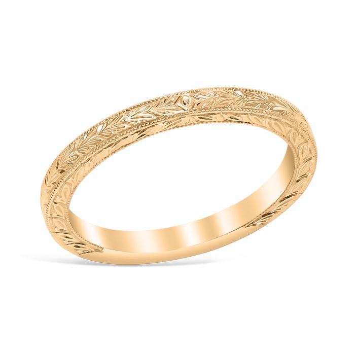 Nina Wedding Ring 14K Yellow Gold