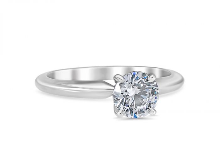 Judith 18K White Gold Engagement Ring