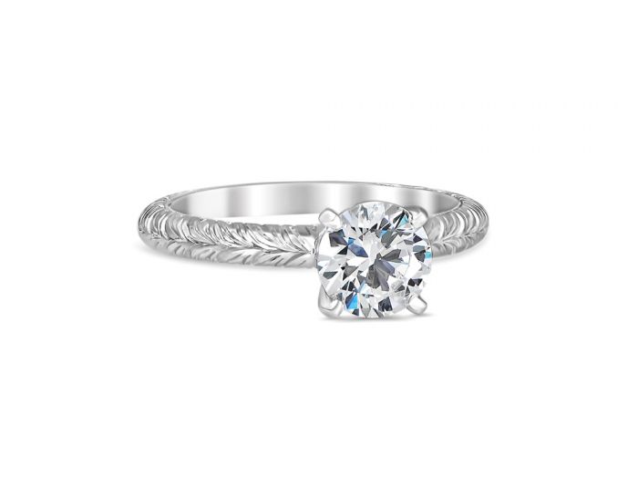 Melanie Platinum Engagement Ring