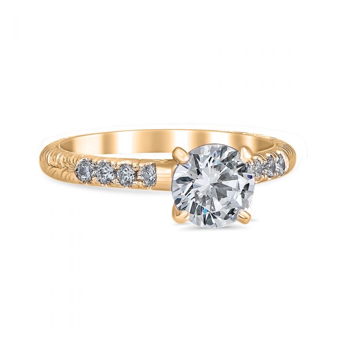 Amanda 14k Yellow Gold Engagement Ring