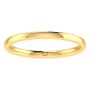 2MM COMFORT FIT DOMED WEDDING BAND 18K YELLOW