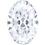 3.04 Carat Oval Lab Grown  Diamond 