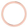 3MM COMFORT FIT DOMED WEDDING BAND 14K ROSE GOLD
