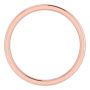 5MM COMFORT FIT DOMED WEDDING BAND 14K ROSE GOLD
