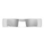 5MM COMFORT FIT DOMED WEDDING BAND 14K WHITE GOLD
