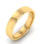 5MM COMFORT FIT DOMED WEDDING BAND 18K YELLOW