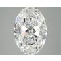 5.05 Carat Oval Lab Grown  Diamond 