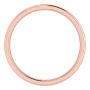 6MM COMFORT FIT DOMED WEDDING BAND 14K ROSE GOLD