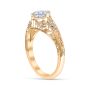 Moonscape 18K Yellow Gold Engagement Ring
