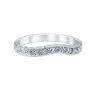Venetian Crown Wedding Ring Platinum