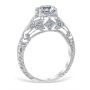 Stefania Platinum Vintage Engagement Ring