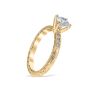 Alice 18K Yellow Gold Engagement Ring
