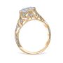 Kara 18K Yellow Gold Engagement Ring