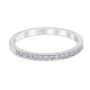 Heritage Pavé 0.15 ctw Wedding Ring Platinum