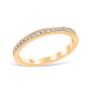 Heritage Pavé 0.42 ctw Wedding Ring 18K Yellow Gold