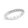 French Pavé 0.28 ctw Wedding Ring Platinum