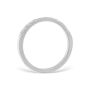 Mezzaluna Pavé 0.33 ctw Wedding Ring Platinum