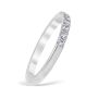 Mezzaluna Pavé 0.21 ctw Wedding Ring Platinum