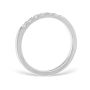 Mezzaluna Pavé 0.21 ctw Wedding Ring Platinum