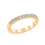 Heritage Pavé 0.33 ctw Wedding Ring 18K Yellow Gold