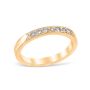 Heritage Pavé 0.21 ctw Wedding Ring 18K Yellow Gold