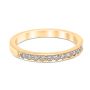 Heritage Pavé 0.51 ctw Wedding Ring 18K Yellow Gold