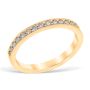 Heritage Pavé 0.51 ctw Wedding Ring 18K Yellow Gold