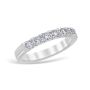 French Pavé 0.49 ctw Wedding Ring Platinum