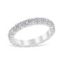 French Pavé 1.47 ctw Wedding Ring Platinum