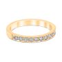 Heritage Pavé 0.22 ctw Wedding Ring 18K Yellow Gold